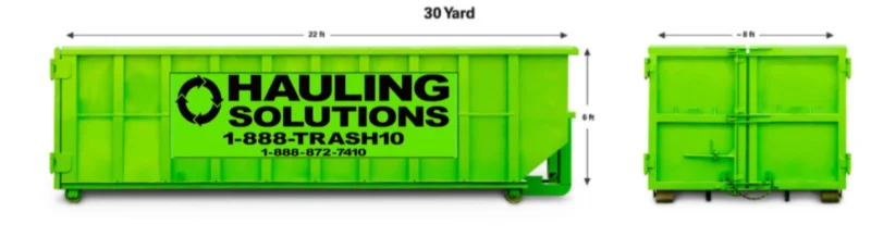 rocky mount 30-yard dumpster rental